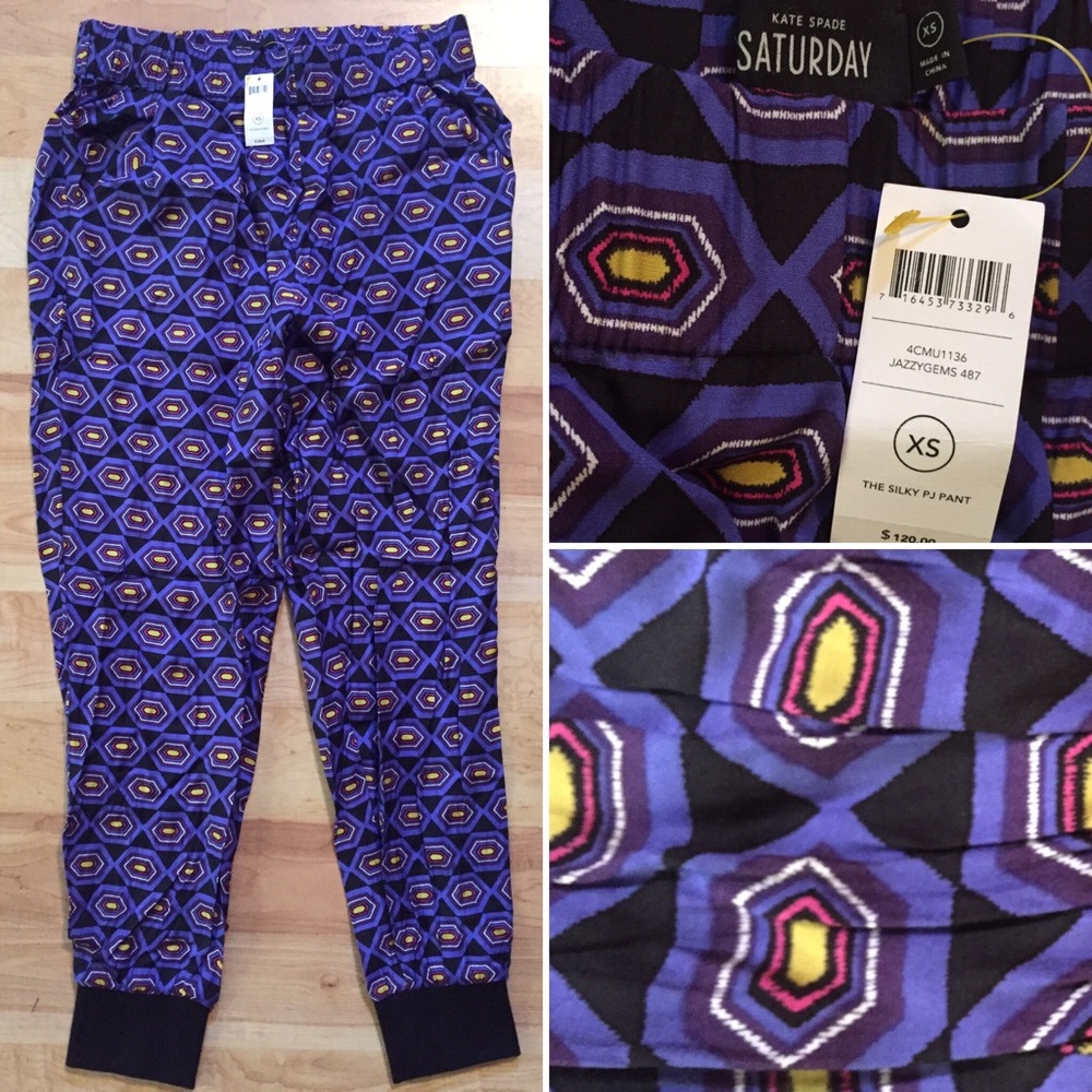 NWT Kate Spade Saturday Joggers XS