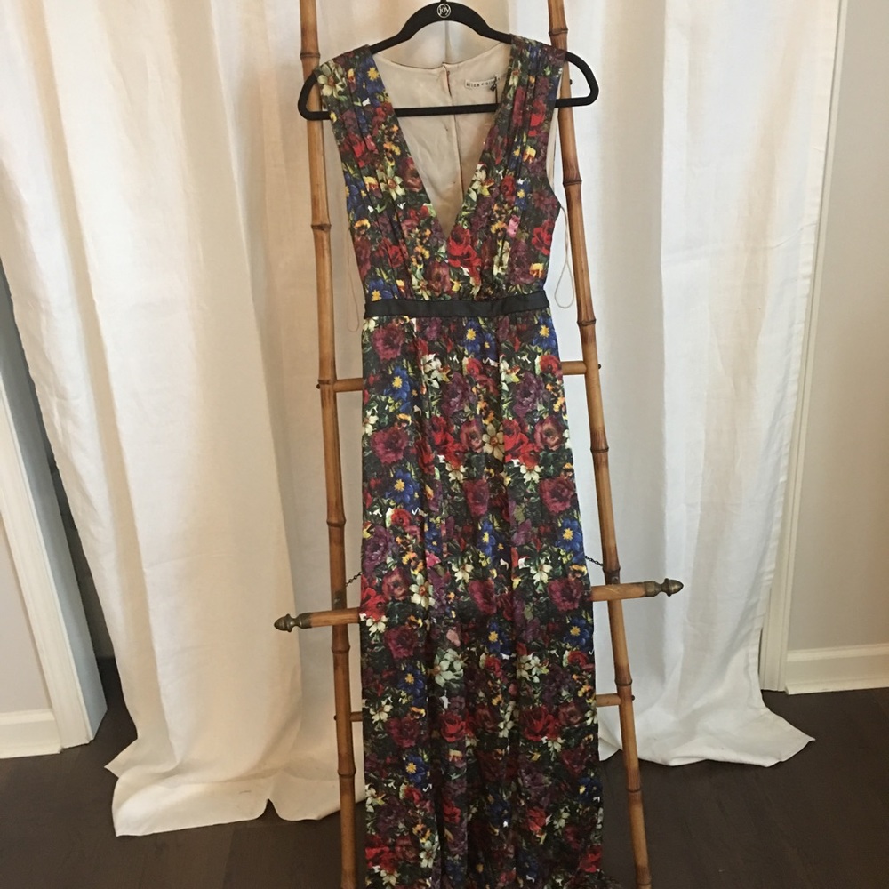 Alice+Olivia Floral Maxi Dress