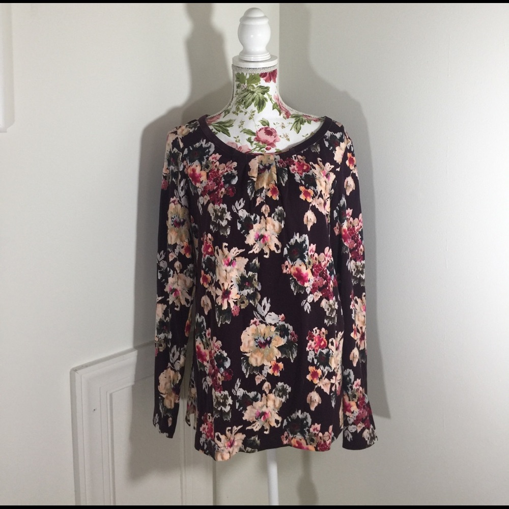 Pretty Floral Lands End T