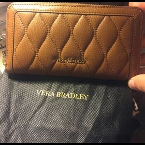 Vera Bradley cognac Georgia leather
