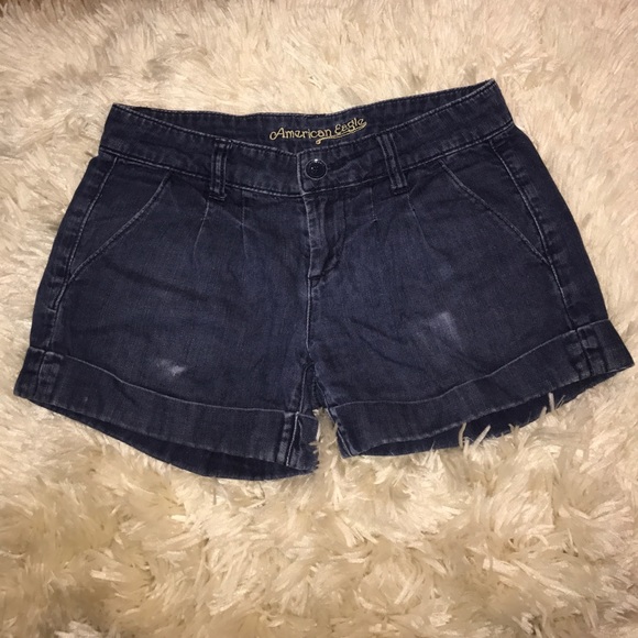 American Eagle Outfitters Pants - American Eagle lightly distressed denim shorts