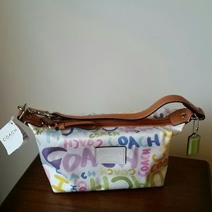 Small coach multi color NEW