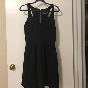 Cynthia Rowley Black Racerback Dress szMedium