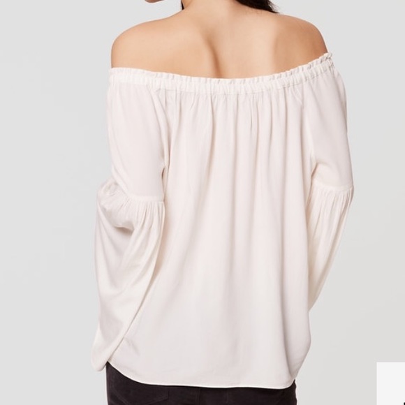 Loft off shoulder bell sleeves S - Picture 2 of 2