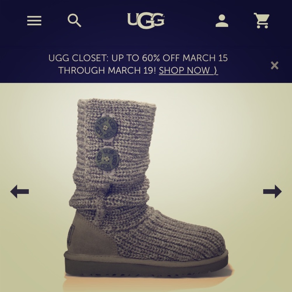 Authentic kid's Cardy Uggs.