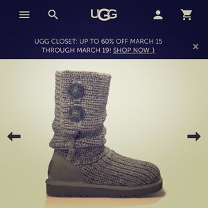Authentic kid's Cardy Uggs.