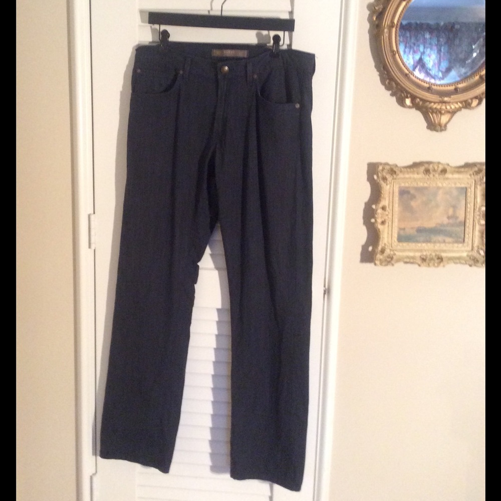 🍩🍩 Men's AGAVE dark blue light weight twill pant