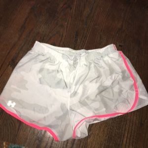 Under armour running shorts