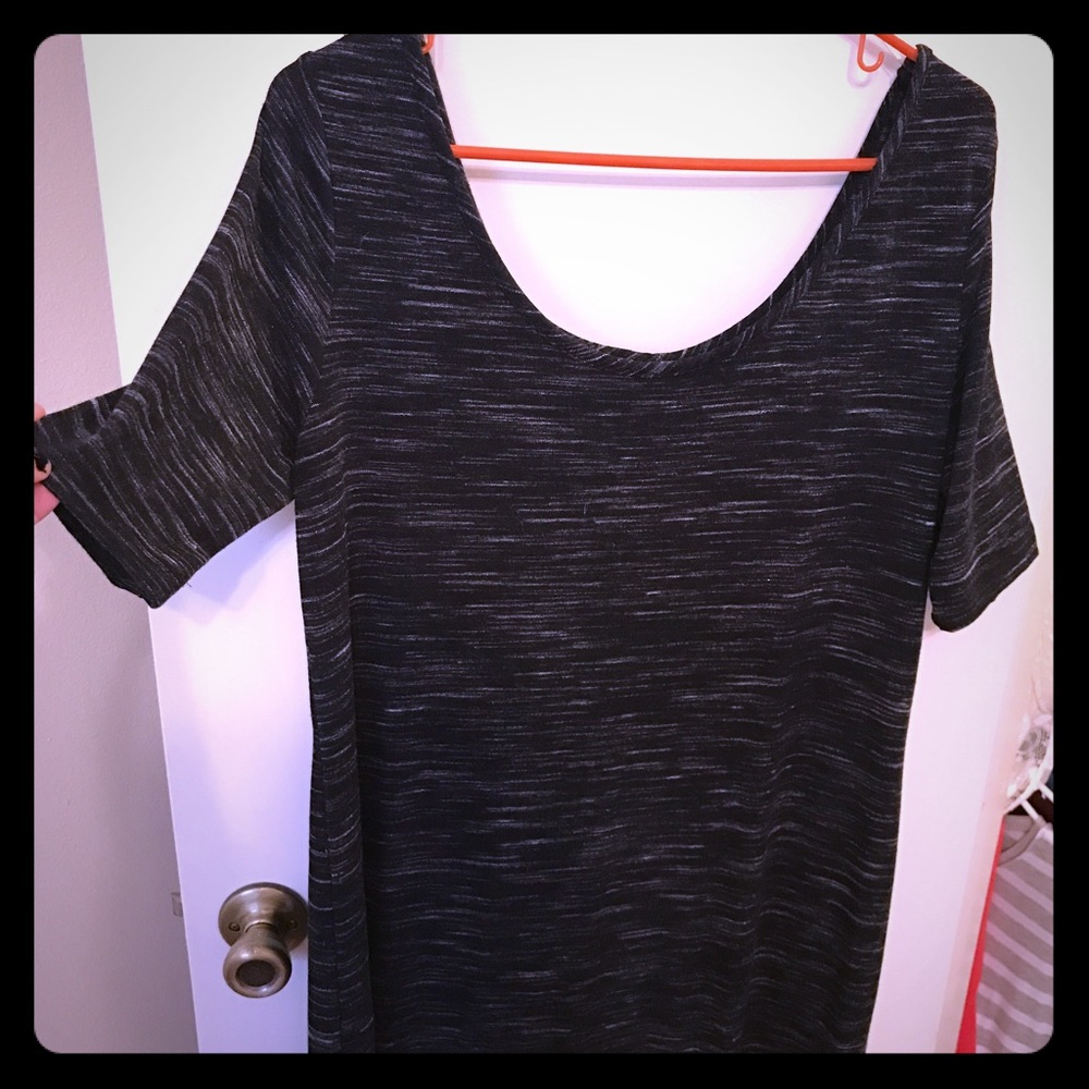 Short sleeve maxi dress