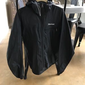 Marmot light wind breaker with hood