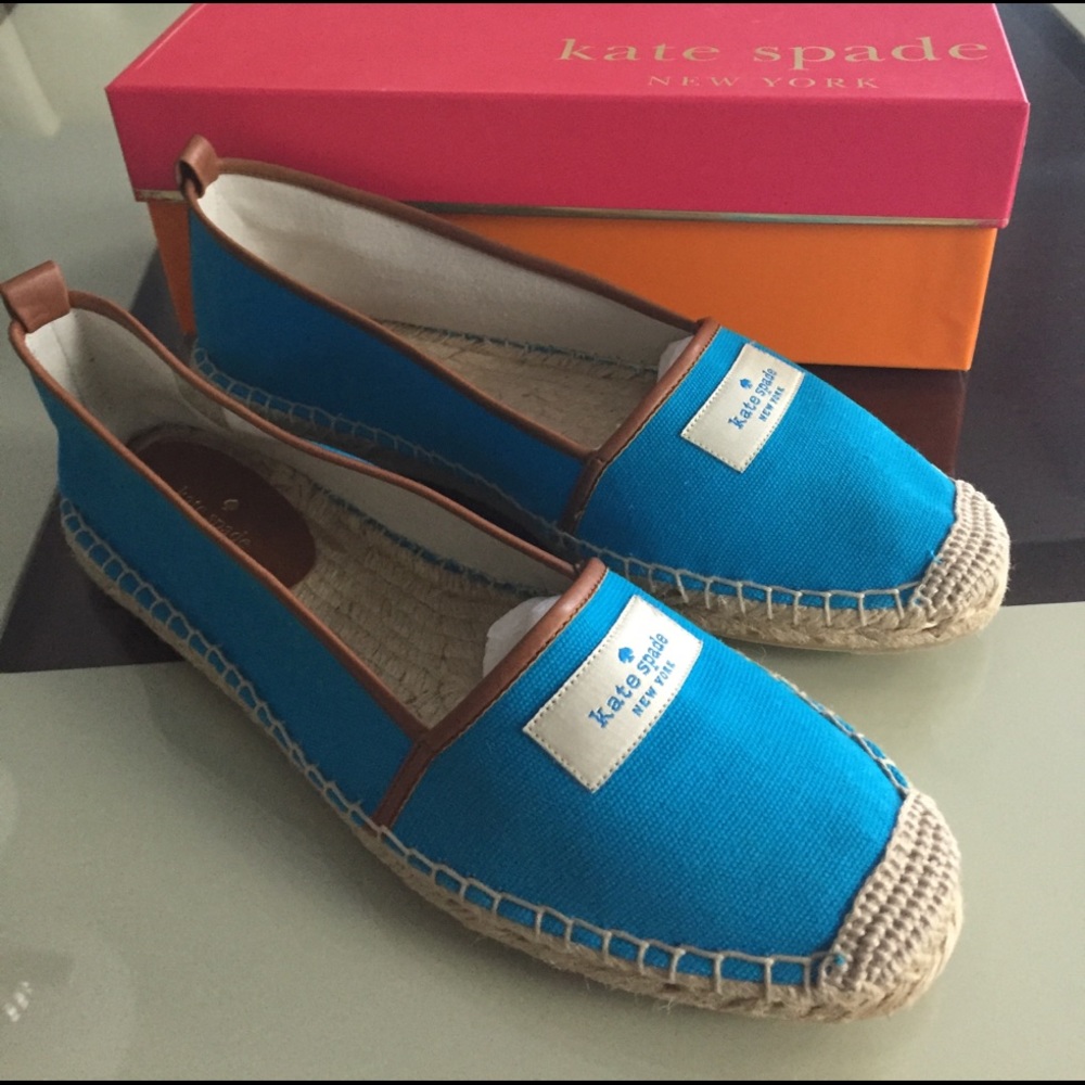 New Kate spade spadriles never worn