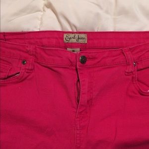 Pink jeans