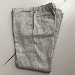 Jcrew Bowery herringbone wool pants