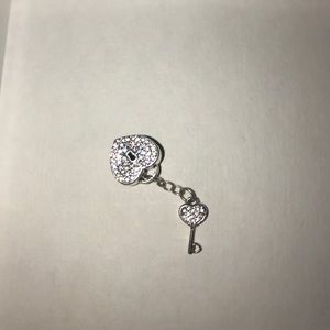 Pandora Lock of Love, Clear CZ 791429CZ