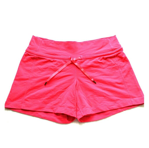 lululemon athletica Pants - Lululemon pink yoga shorts