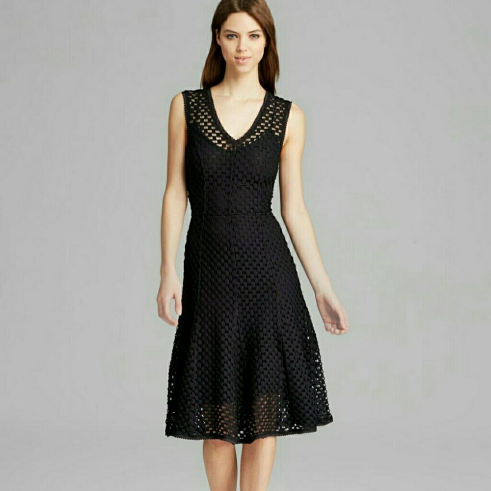 Women's Black Dress Sleeveless Stretch Dress Sz 2