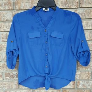 Royal Blue Dress shirt