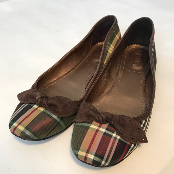 J. Crew Shoes - J.Crew Lucia Printed Ballet Flats