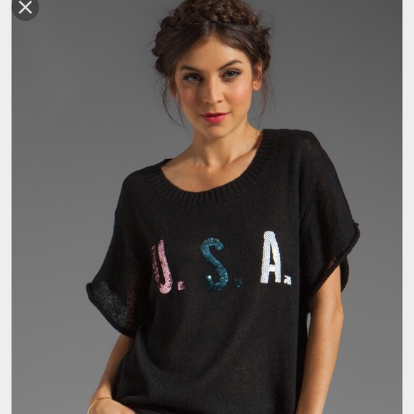 Wildfox Sweaters - 🎉hp 3-3-18 New wildfox USA 🇺🇸 sweater