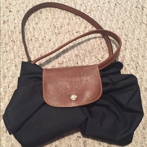 Longchamp Le Pliage Large Shoulder Tote - black