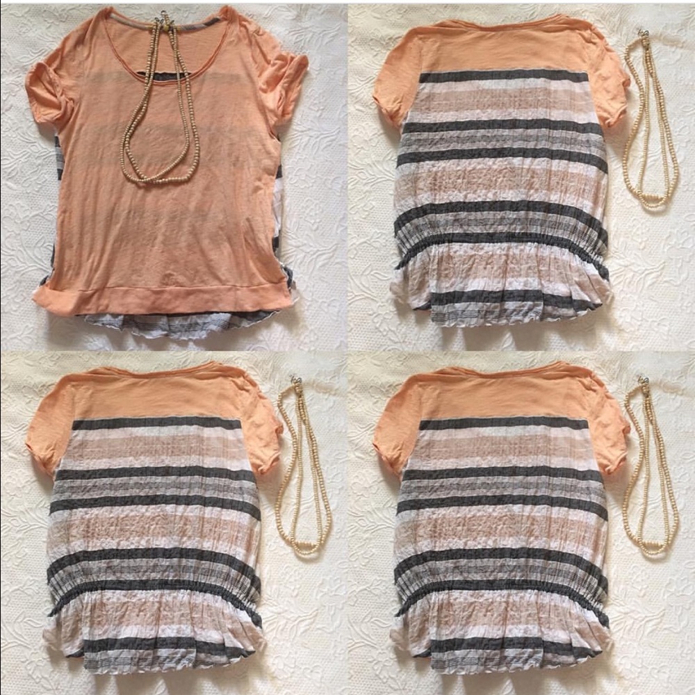 Anthropologie 🔸little yellow button🔸blouse L