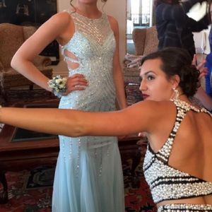 Light Blue Prom Dress