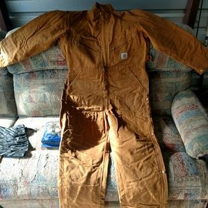 Carhartt insulated coveralls
