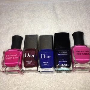 Deborah Lippman, Chanel and Dior nail polish