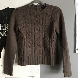 Brown Gap Sweater