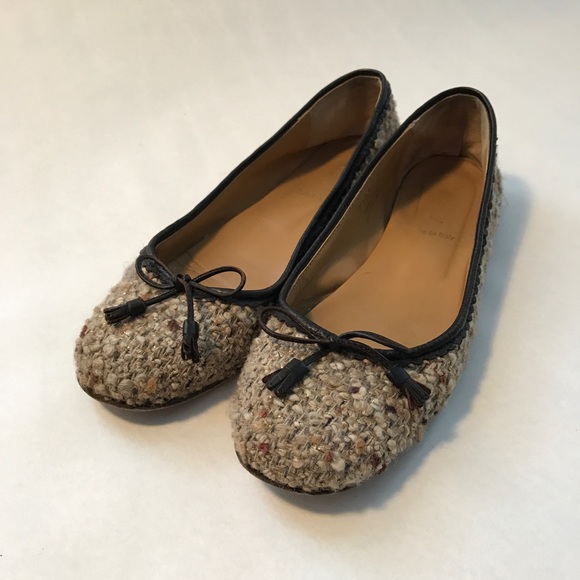 J. Crew Shoes - J.Crew Barcelona Tweed Ballet Flats