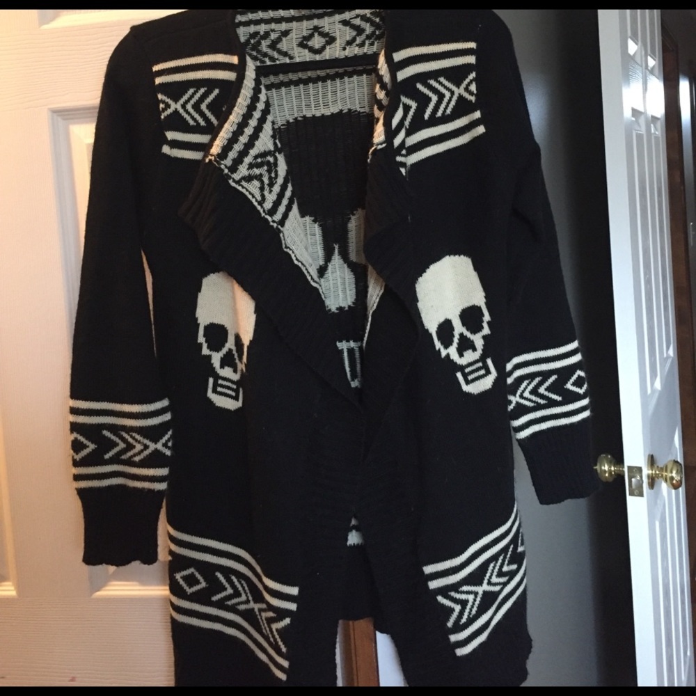 Skull cardigan