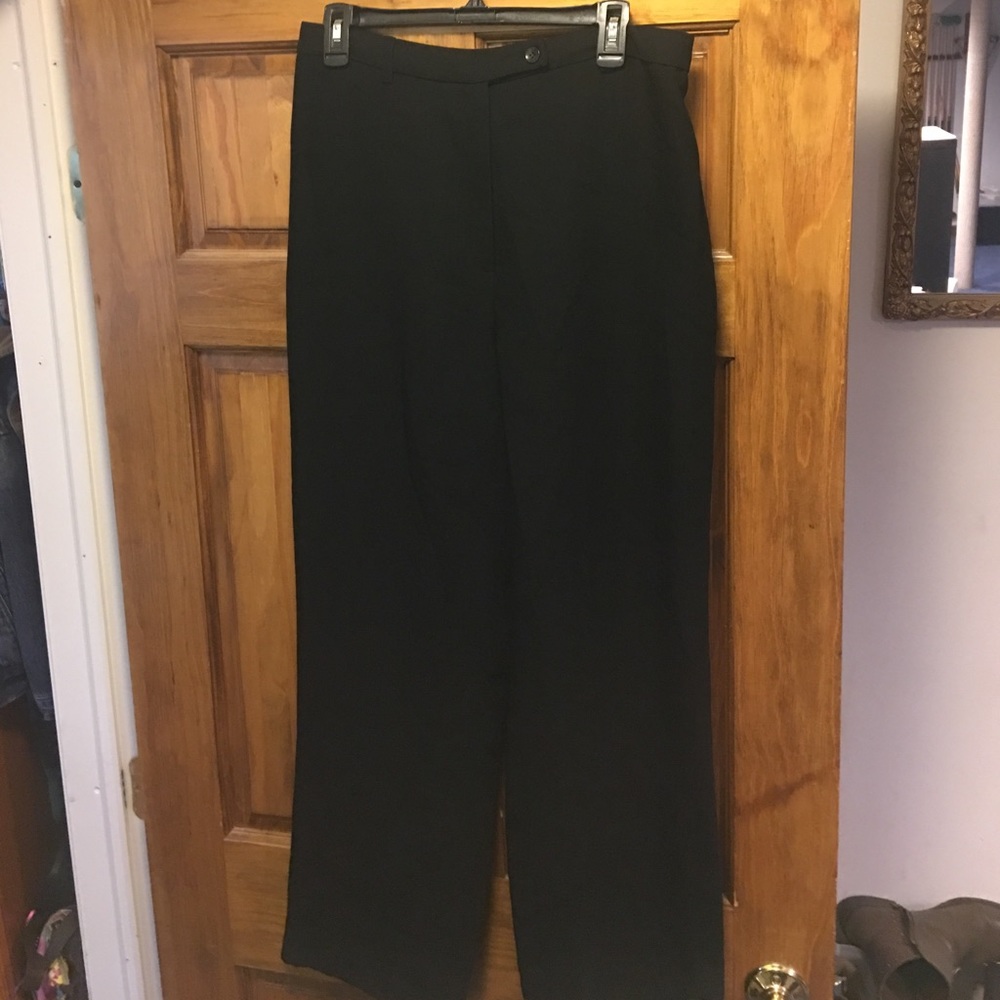 Style and co black dress pants mid rise size 12.