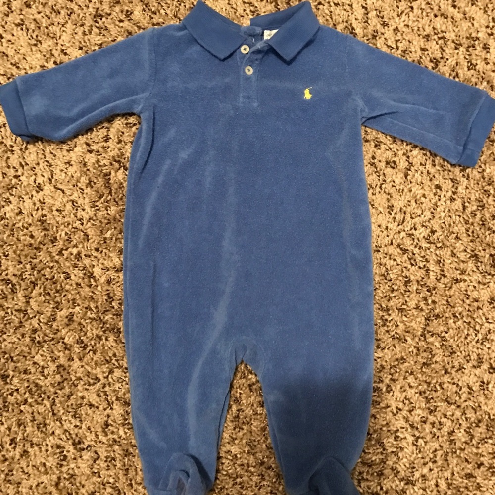 Baby boy polo sleeper