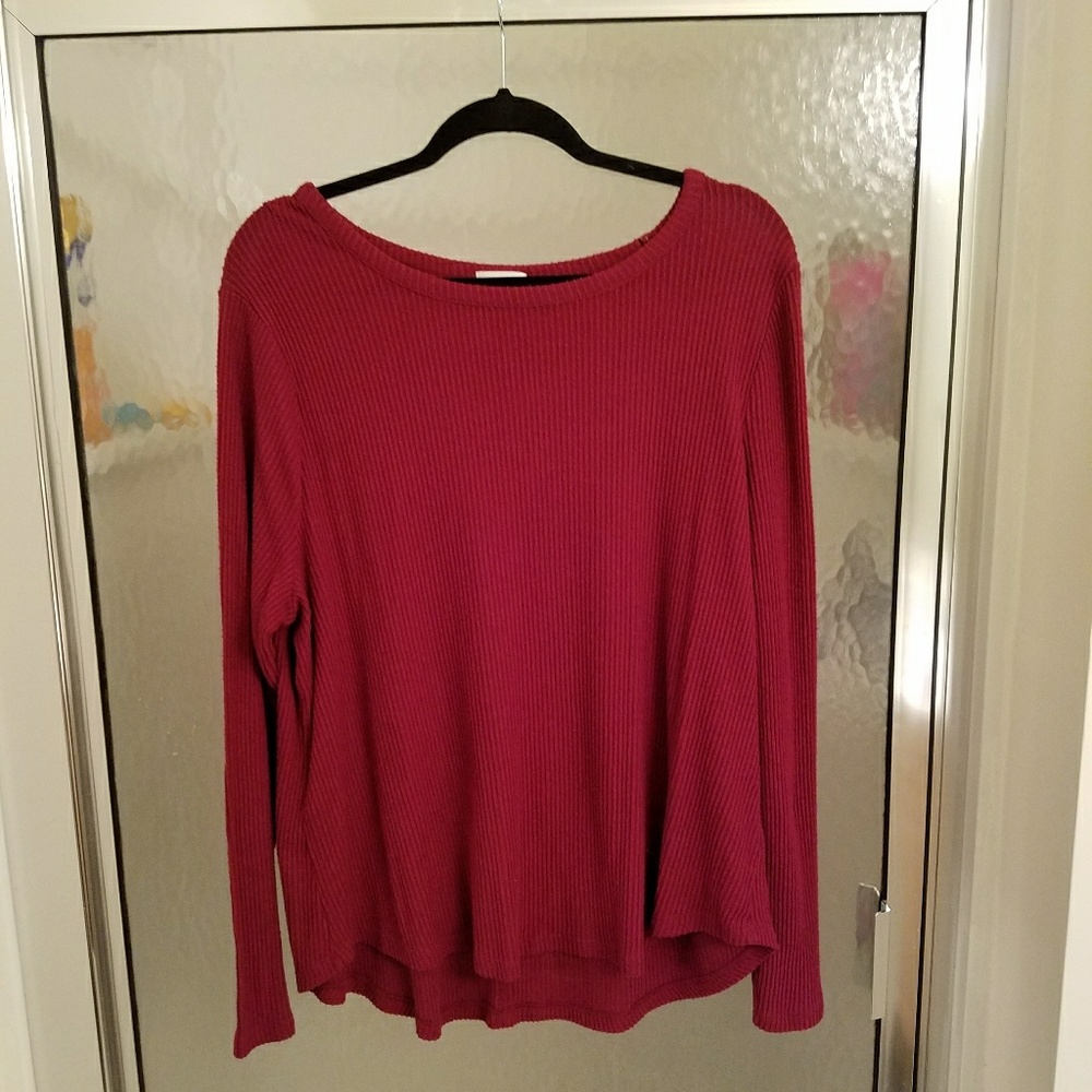 Maroon light weight sweater