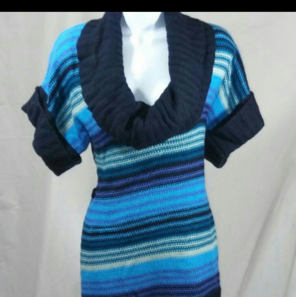Derek Heart cowl neck sweater dress
