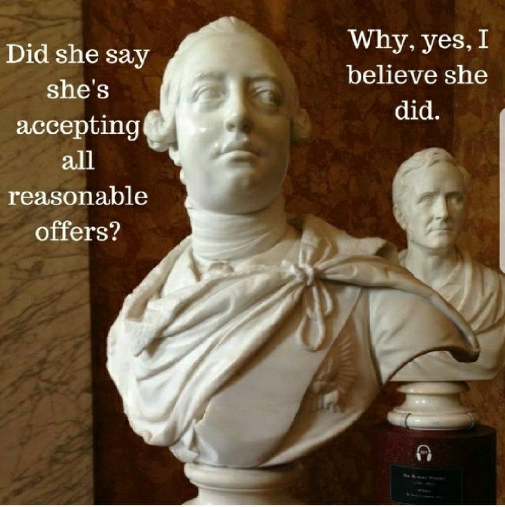 Is that a reasonable offer Bartholomew??