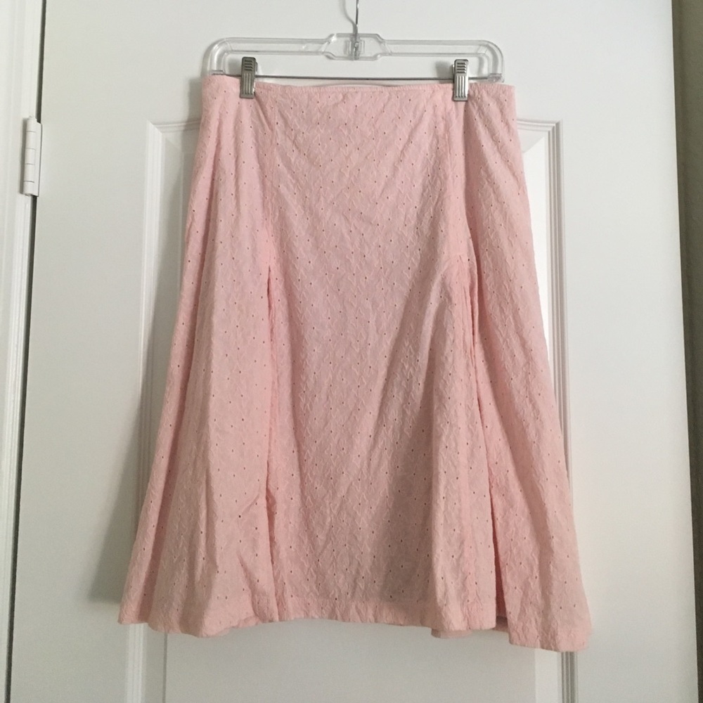 Pink A line skirt