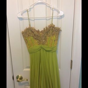 Green, custom, corset, Juan Carlos