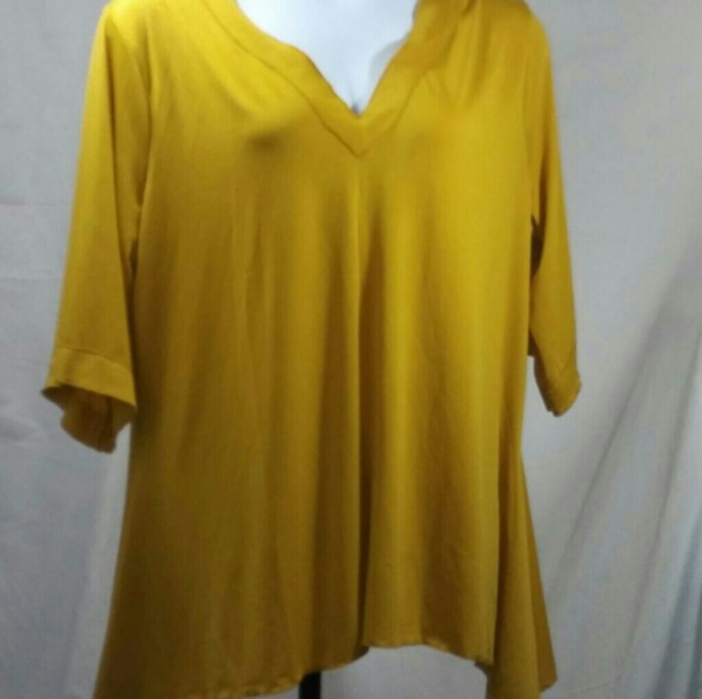 Mustard yellow tunic