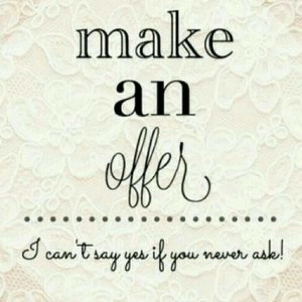 Make me an offer, everything needs to go!
