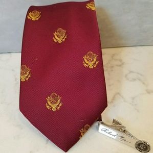 Richard Nixon Presidential Tie and cilp