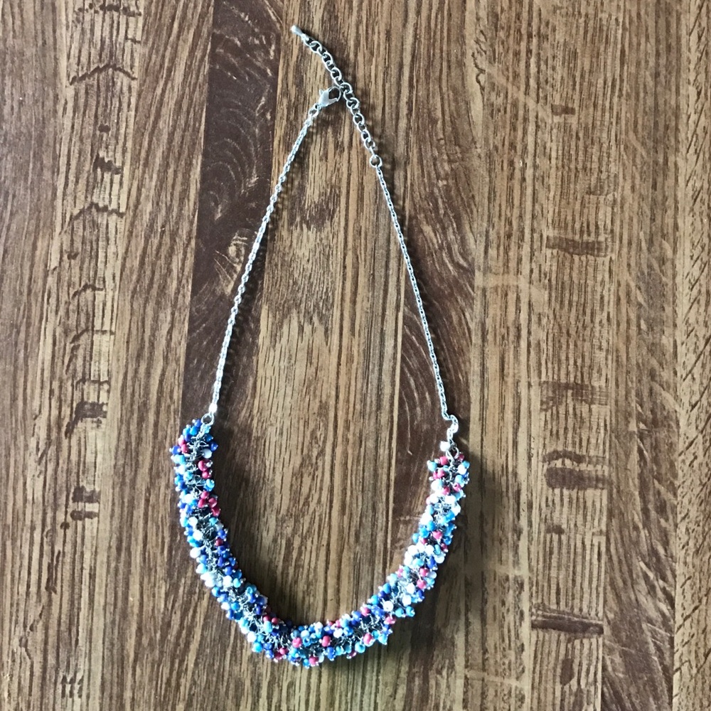 Multicolored beaded necklace