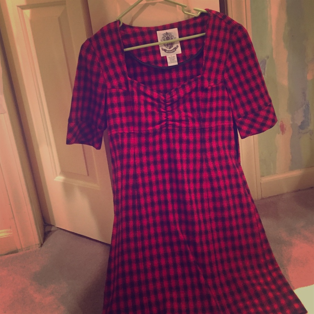 BB Dakota Checkered Dress!