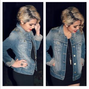 Studded Jean Jacket