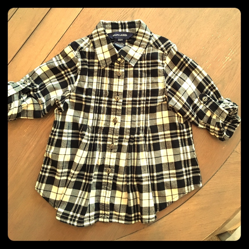 REDUCED!!! Ralph Lauren button up tunic.