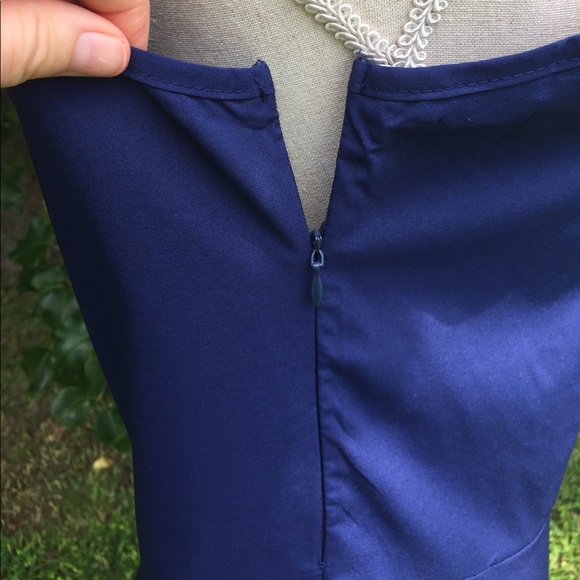 New Blue or white Flirty Summer Dress - Picture 4 of 8