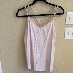 Lululemon Strappy Pink Tank
