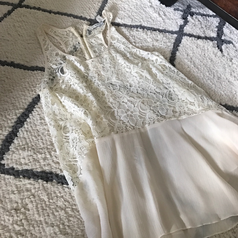 Forever 21 lace flowly tank