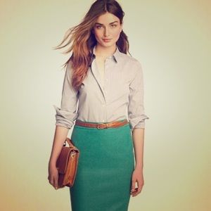 NWT J. Crew Factory Pencil Skirt  Size 6