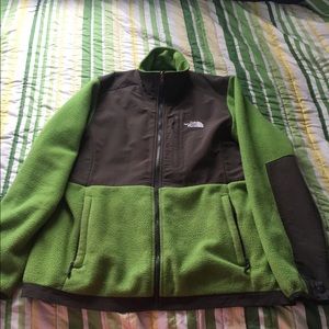 NORTH FACE LIME GREEN JACKET!
